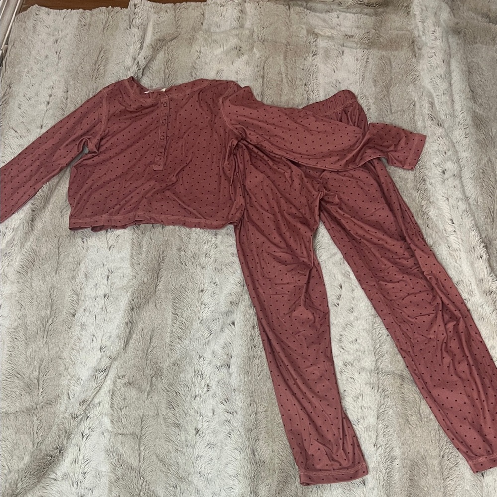Adorable Polka Dot Kids Pajama Set